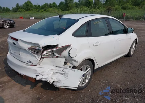 2016 Ford Focus Se z USA, uszkodzony, nr VIN 1FADP3F2XGL377974